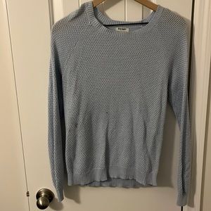 Old navy light blue waffle knit sweater size medium